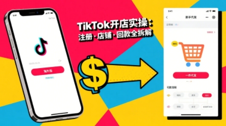 TikTok从开店到投流的进阶课,从基础实操到高阶技巧一网打尽插图 TikTok从开店到投流的进阶课,从基础实操到高阶技巧一网打尽